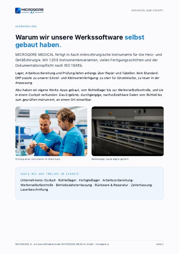 Seite 2 aus dem Ratgeber Von Excel zum Cockpit